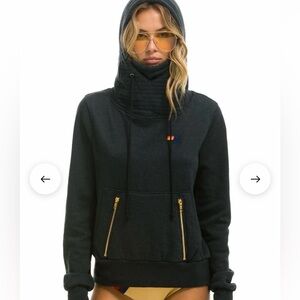 Aviator Nation Charcoal Hoodie